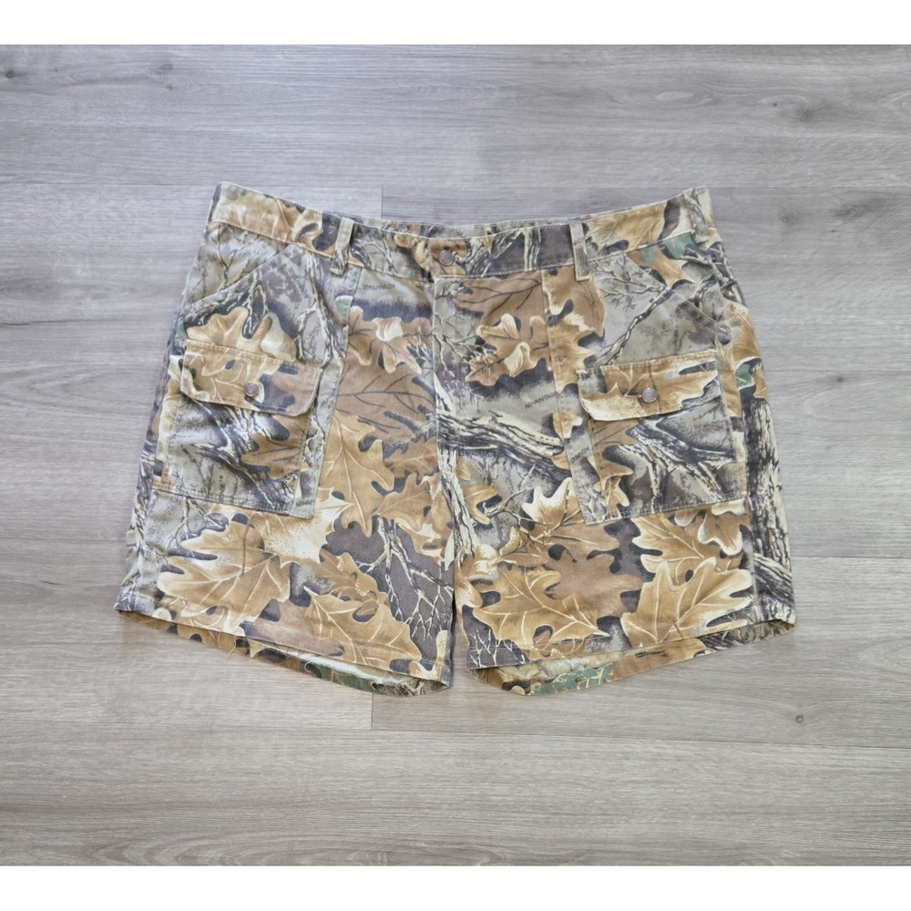 Vintage Advantage Camo Cargo Shorts Men's Size 44 Made In USA